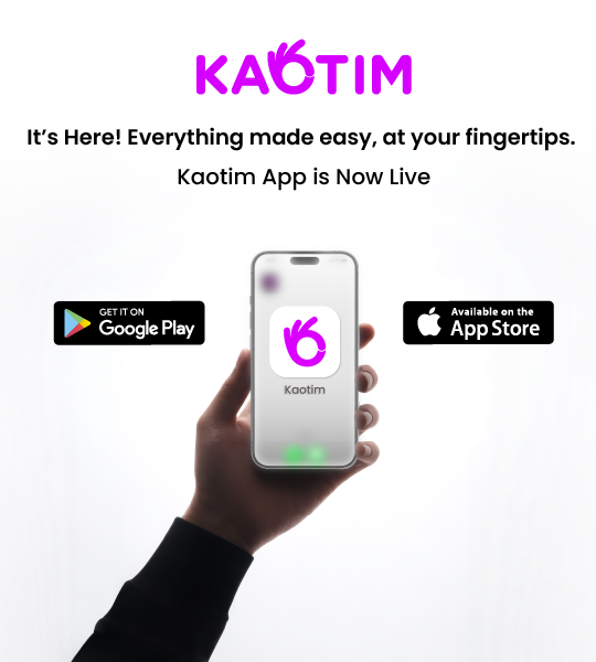 Kaotim app banner